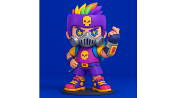 Gacha Series 01 – Prototype C (Toxic-Mode) – Coming Soon Preview Edition