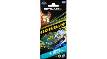 Beyblade X Dranzer Spiral 3-80T Anniversary Top and Launcher Set
