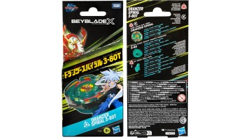 Beyblade X Dranzer Spiral 3-80T Anniversary Top and Launcher Set