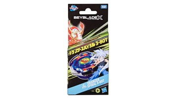 Beyblade X Dranzer Spiral 3-80T (X-Over Project) Top and Launcher Set