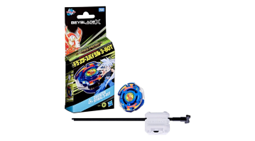 Beyblade X Dranzer Spiral 3-80T (X-Over Project) Top and Launcher Set